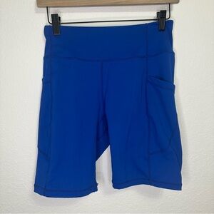 Cobalt Blue Biker Shorts | Medium |